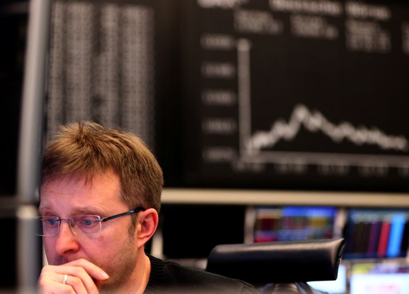 Stock exchange in Frankfurt