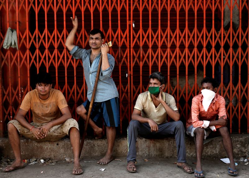 FILE PHOTO: Outbreak of coronavirus disease (COVID-19) in Mumbai