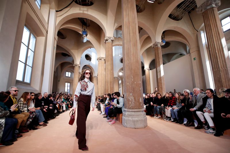 FILE PHOTO: Milan Fashion Week Autumn/Winter 2020