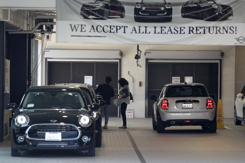 A newly-reopened Mini dealership is seen, as the global outbreak of the coronavirus disease