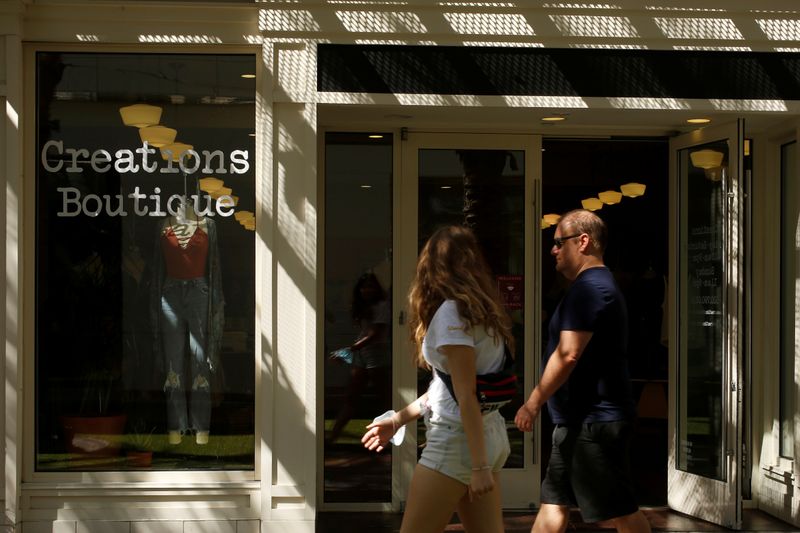 Retail stores open during the phased reopening from coronavirus disease restrictions in Cave