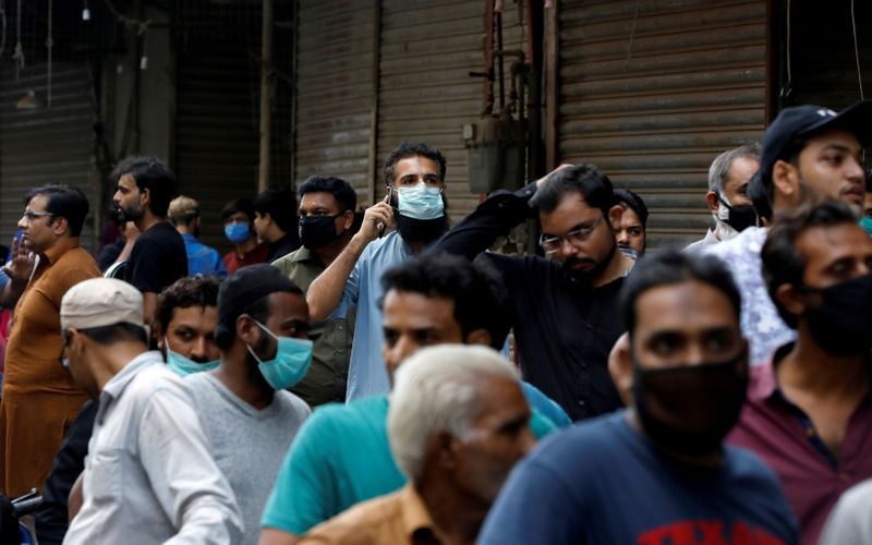 FILE PHOTO: Easing COVID-19 lockdown in Karachi