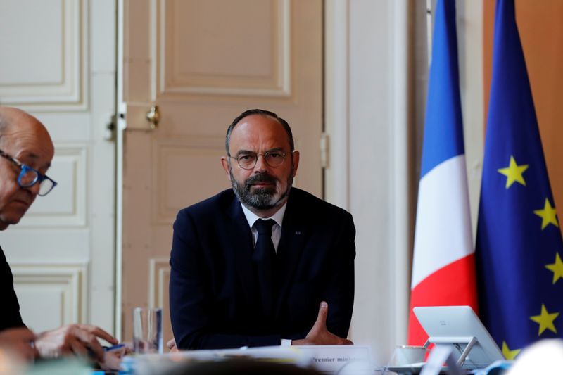 French PM Philippe attends an Inter-ministerial Committee on Tourism in Paris