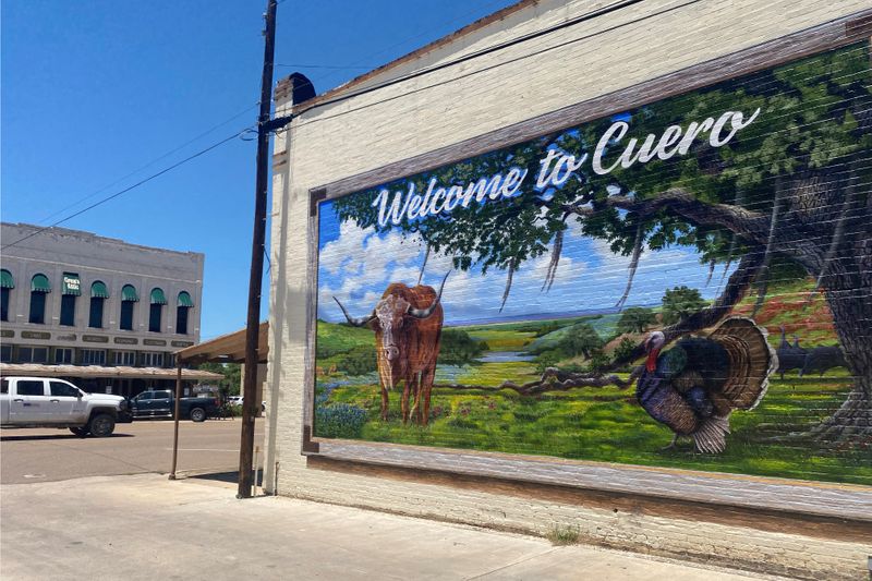 Oil pumps are seen in Karnes County