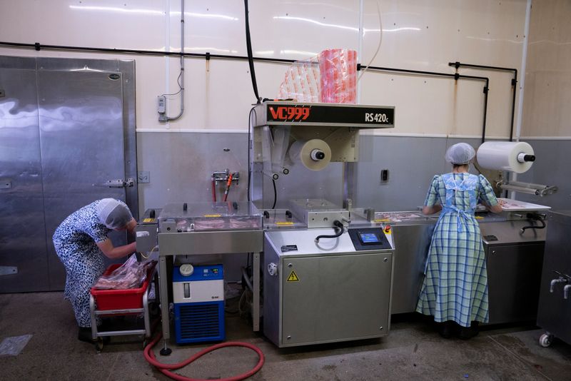 Small meat processors backlogged as virus idles big plants