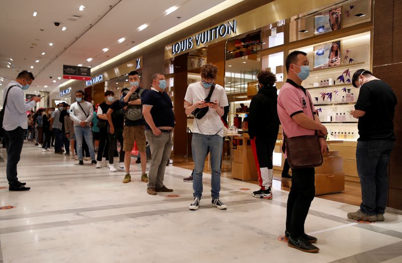 Famous Parisian department store Le Printemps Haussmann reopens in Paris