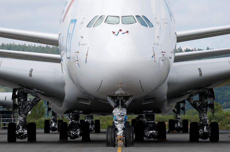 Grounded jetliners stored at Tarmac Aerosave in Tarbes
