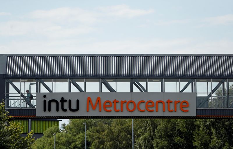 Logo of Intu is pictured, in Metrocentre